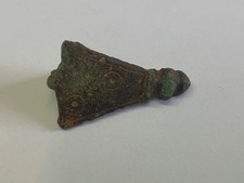 Roman Silvered Fantail Brooch 1stC PAS recorded