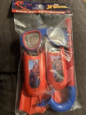Marvel Spiderman Swim Set Mask