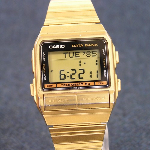 Casio databank watch 520 - casio,