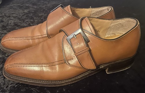 Barker rosewood calf monk - barker,