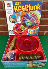 KerPlunk Nerve Racking Game! MB Games 2004 Vintage Complete inc Golden Marble