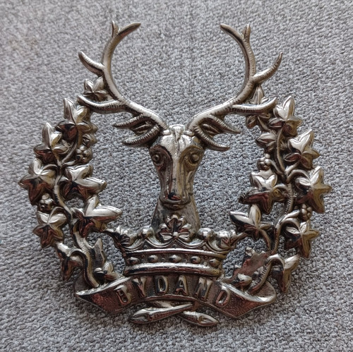British army cap badge - badge,