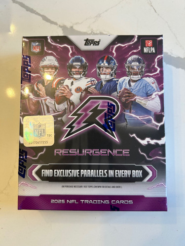 2025 topps resurgence - 2025, football