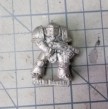 Warhammer 40k rare oop metal Mk 3 Space Marine Rogue Trader