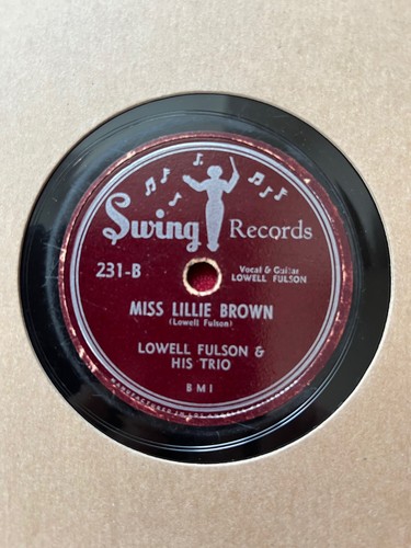 78rpm blues lowell fulson - blues,, &