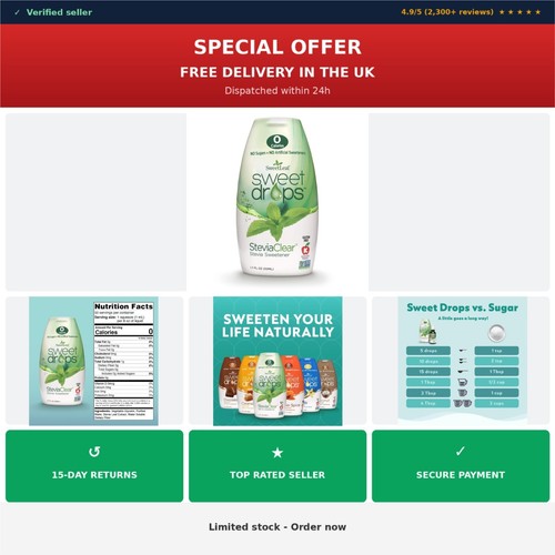 Sweetleaf sweet drops - sweetleaf,
