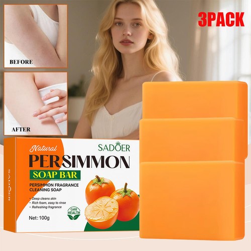 3pcs persimmon soap bar for - persimmon,