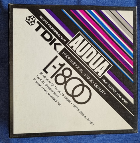 Tdk audua 1800 - to, reel