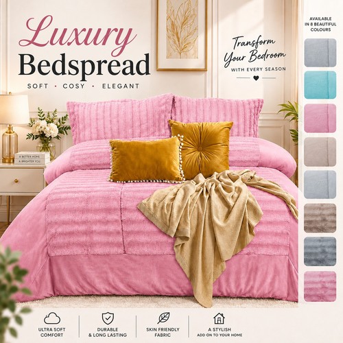 Teddy fleece velvet - fleece, bedspread
