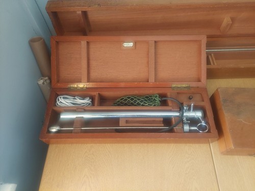 Antique boxed sigmoidoscope - boxed,
