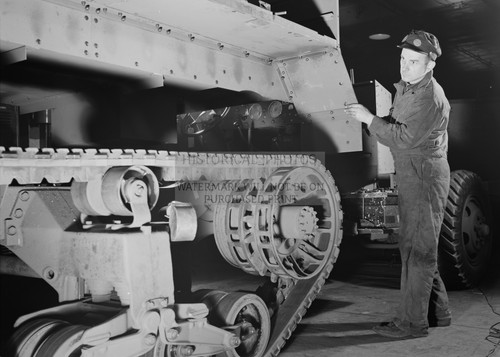 Half track scout - car, body