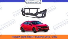 HONDA CIVIC FRONT BUMPER 2017 – 2022 INSURANCE APPROVED NO SENSORS 71101TGGZZ00