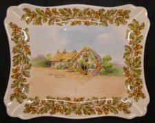 Vintage Royal Doulton D6072 Old English Inns Series "The Crab Inn I. O. W"  Tray