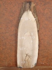 915x225-285x45mm English Walnut Natural/Waney Edge Planed Plank/Slab (280301)