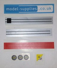 Dinky 105 Captain Scarlet MSV Reproduction Sticker Set