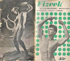 Fizeek  Vol.1 No.1 Premier issue 1957 Beefcake Magazine by VULCAN