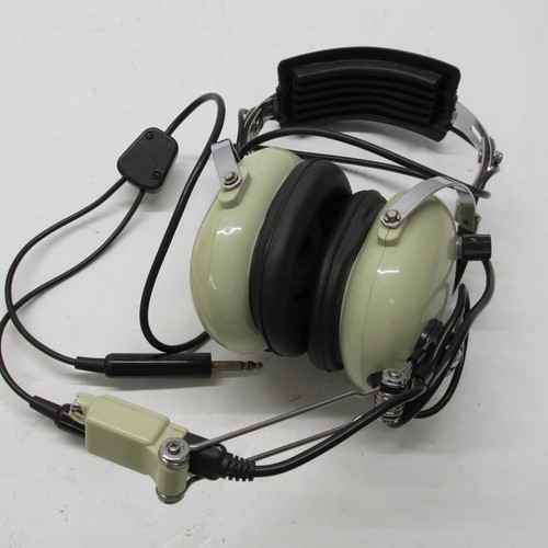 Vintage aviation pilot headset - aviation,