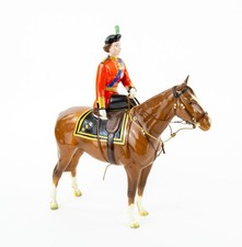 BESWICK - HM QUEEN ELIZABETH II ON IMPERIAL, TROOPING COLOUR 1957 HORSE FIGURE
