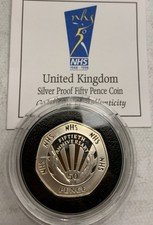 1998 Silver Proof 50p Coin