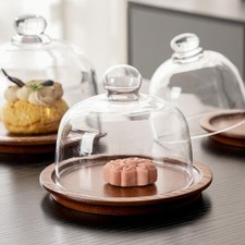 Cake Stand with Glass Cover