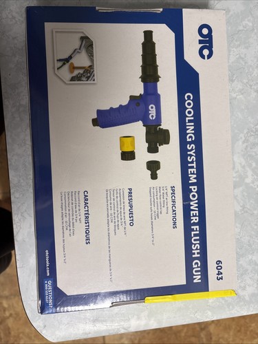 Cooling system power - power, flush