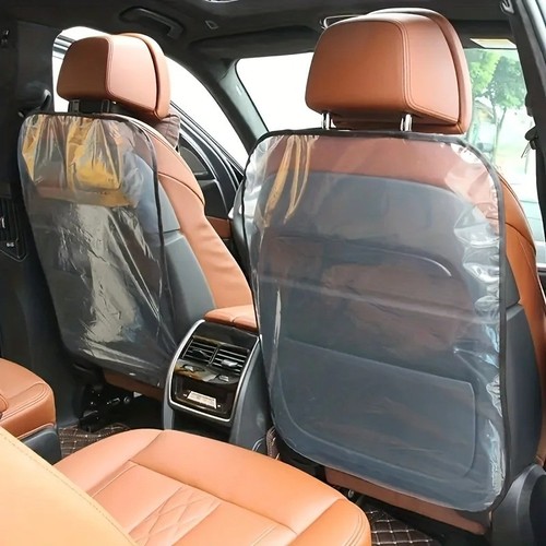 Car seat back protector kick - protector,