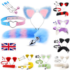 4Pcs Set Fox Butt Tail Cute
