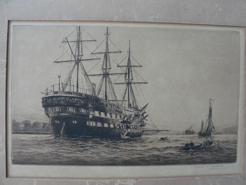 Original signed etching - original,