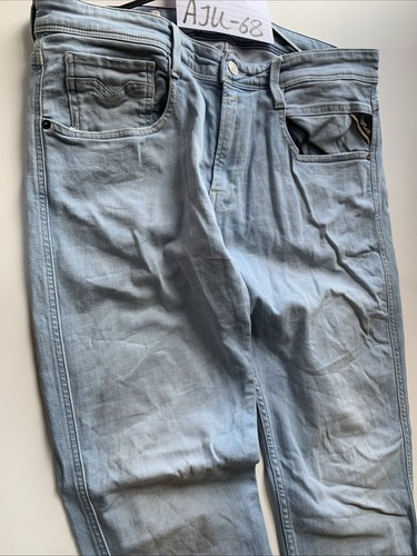 Men light wash replay - light, jeans