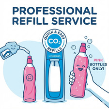 Sodastream CO2 gas cylinder