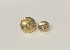Royal Artillery RA GILT Gold Officer Mess Dress Buttons Various Sizes 22L 30L