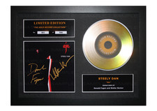 Steely Dan Signed Gold Disc