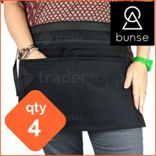 4 x BUNSE 6 Pocket Black Denim