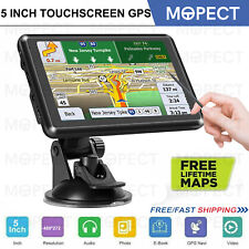 CAR MOTORHOME SAT NAV GPS (5INCH) UK EDITION 2025 (FREE Lifetime Updates) MOPECT