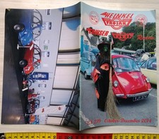 Heinkel Trojan Club Cruiser News Magazine 239 October-December 2014 bubble car