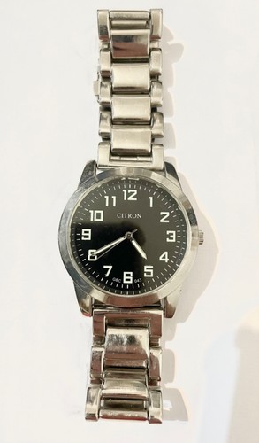 Mens citron wrist watch - wrist,
