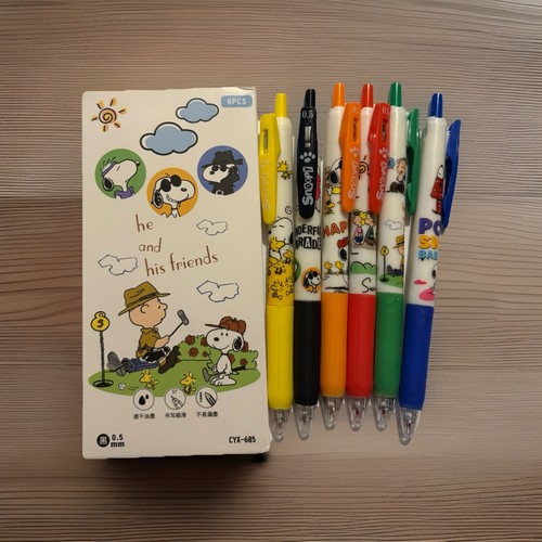 Snoopy inspired pens - pens, 6