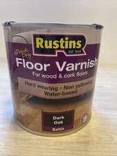 Rustins Floor Varnish Dark Oak