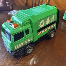  Garbage Truck Recycling Bin Lorry Vintage Toy 