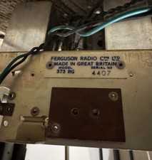 Ferguson 373RG And Collaro