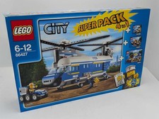 LEGO City 66427 Police Super Pack 4-in-1 Helicopter 4439 4436 4441 4437 NEW