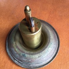 RARE ANTIQUE BRASS TRENCH ART