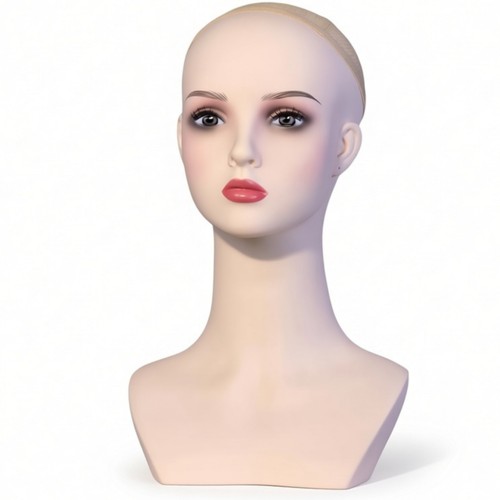 Mannequin head with shoulders - head,