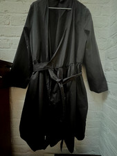 COS wrap up dress in black