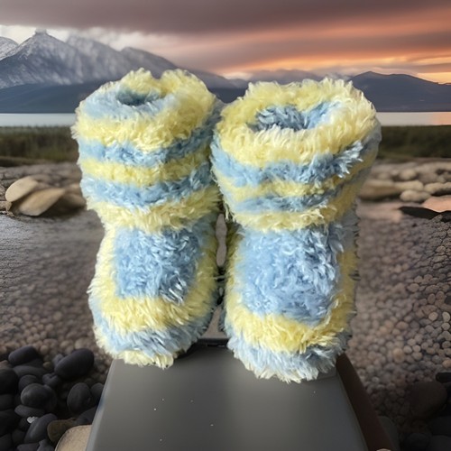 Hand knitted with love - with, baby
