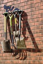 Metal Wall Mounted Garden Tool Storage Hook Holder hanger Organiser rack