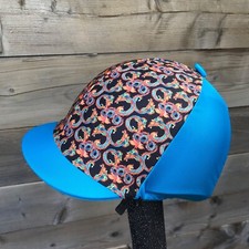 Horse Riding hat silk fur Pom