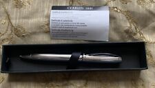 Cerruti 1881 Chrome Luxury Pen Blue Ink 