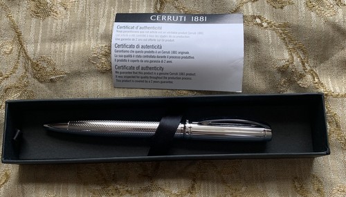 Cerruti 1881 chrome luxury - chrome, pen