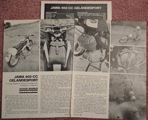 1969 jawa 402cc gelandesport - 1969,